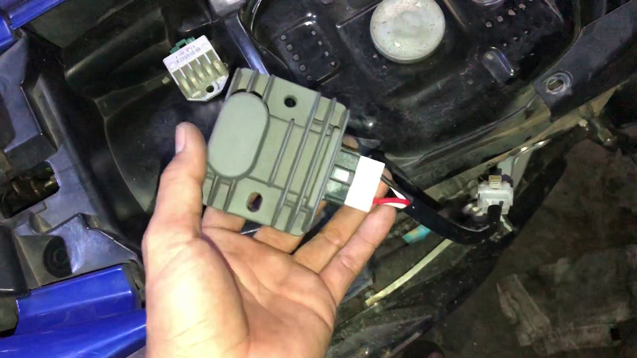 Exciter 135 lên sạc 150 có dắt cắm không cần chế tại... - youtube