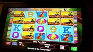Red Rooster Slot Hand Pay - Cosmo 50 a pull Las Vegas