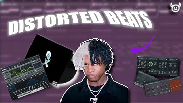 HOW TO CREATE DISTORTED BEATS FOR KEN CARSON | Fl studio 20 Ken Carson tutorial