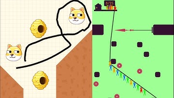 Zipline Vs Save The Doge| All levels| Android ios|Gameplay walkthrough 95