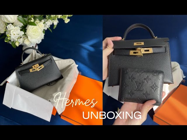 Hermès Micro Kelly Bag Charm Unboxing 