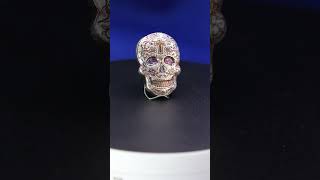 Awesome 2oz Silver Skull from Monarch Precious Metals- Celebrating: Day of the Dead (not Halloween)