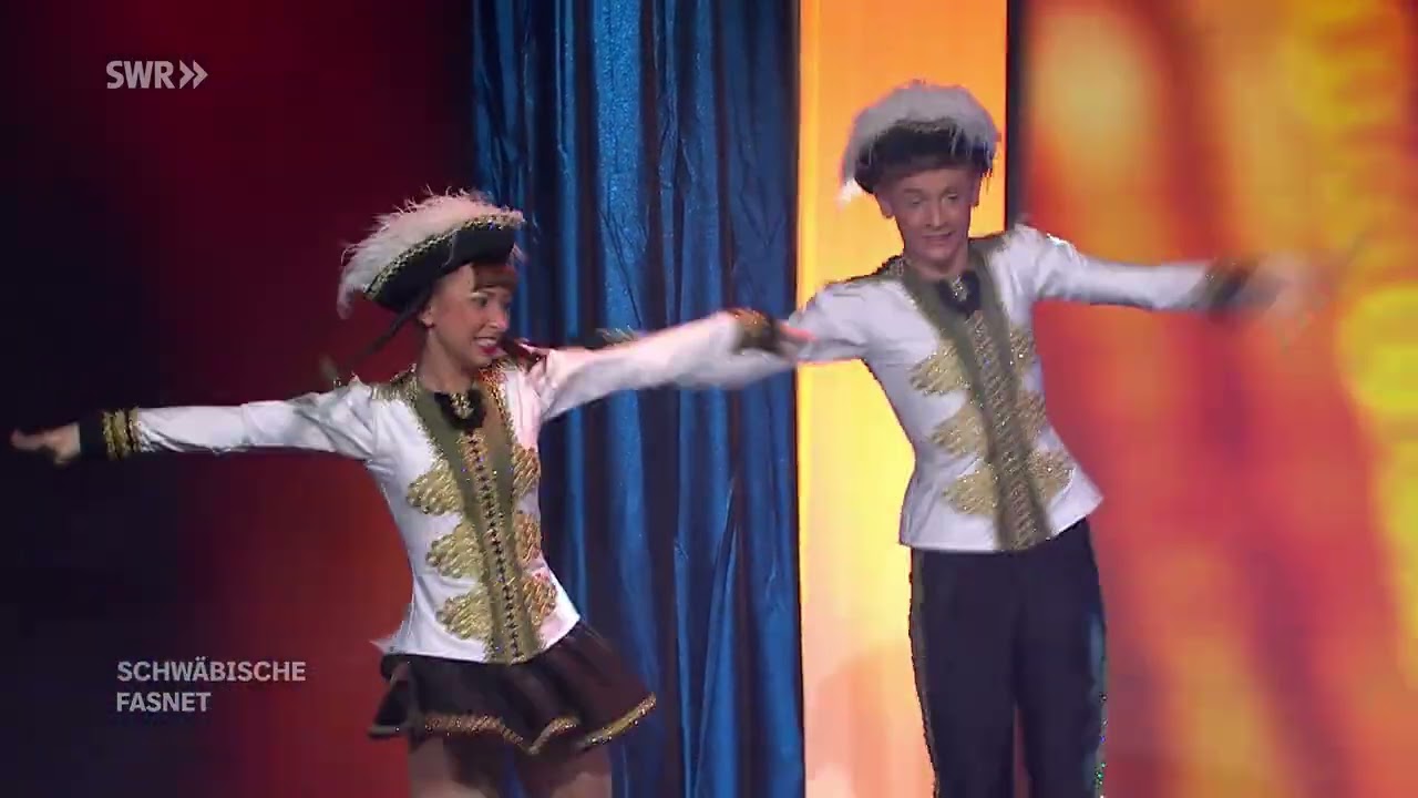 Schwäbische Fasnet Tanzpaar   Sinem & Marc der Contacter Karnevalgesellschaft ,  Donzdorf 2025