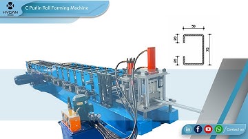 C Purlin Roll Forming Machine – High Efficiency & Reliable Production