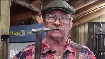 Quick and simple blacksmith tool - S7 center punch