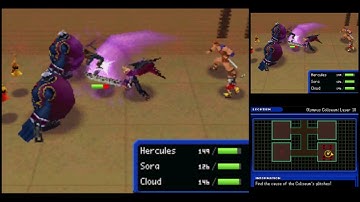 Kingdom Hearts Re:coded [DS] Playthrough #18, Olympus Challenge: Layers 10 - 13