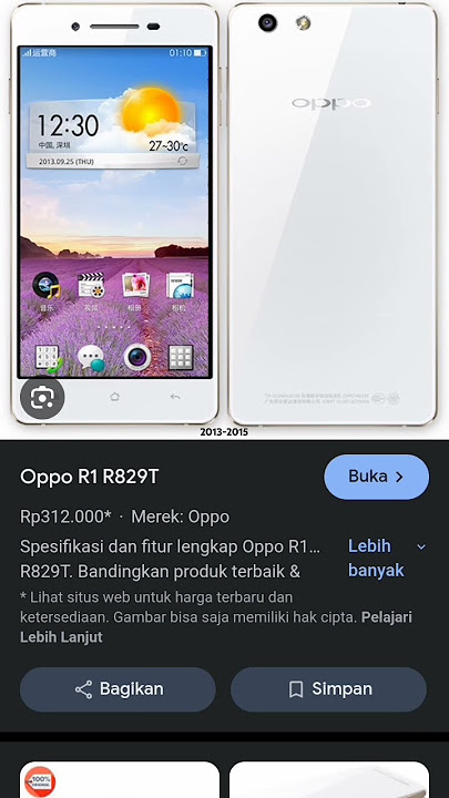 HP Oppo suara nada dering telepon