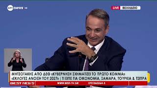 Μητσοτάκης από ΔΕΘ «Κυβέρνηση σχηματίζει το πρώτο κόμμα, εκλογές Άνοιξη του 2027»