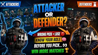 Rainbow Six Mobile Attackers vs Defenders 🧠 Beginner Guide