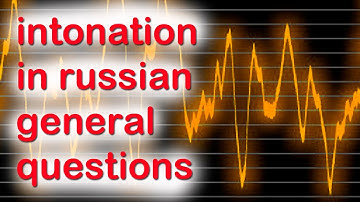 Learn intonation in russian general questions Part 3