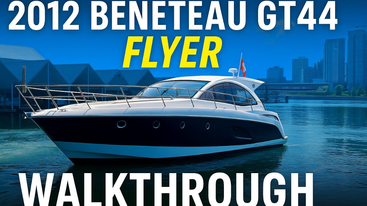 2012 Beneteau GT44 Flyer — Walkthrough (Everything You Need to See ...