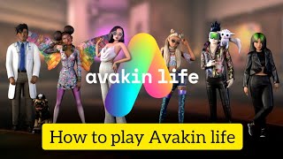 How to play Avakin life game || Tutorial for Beginners || by "Aliya Azhar" screenshot 1