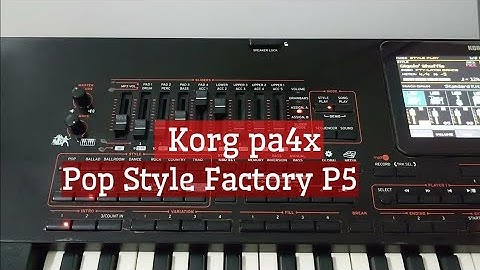 Korg pa4x - Pop Styles - Live Record | Part 5
