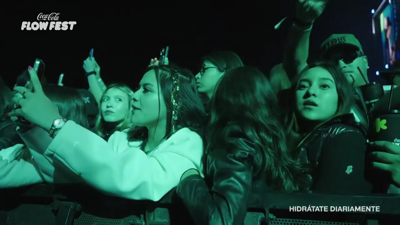 Las luces y música más épicas del Flow Fest 2025 Natanael Cano live