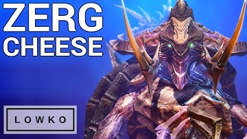 StarCraft 2: DISGUSTING ZERG CHEESE!
