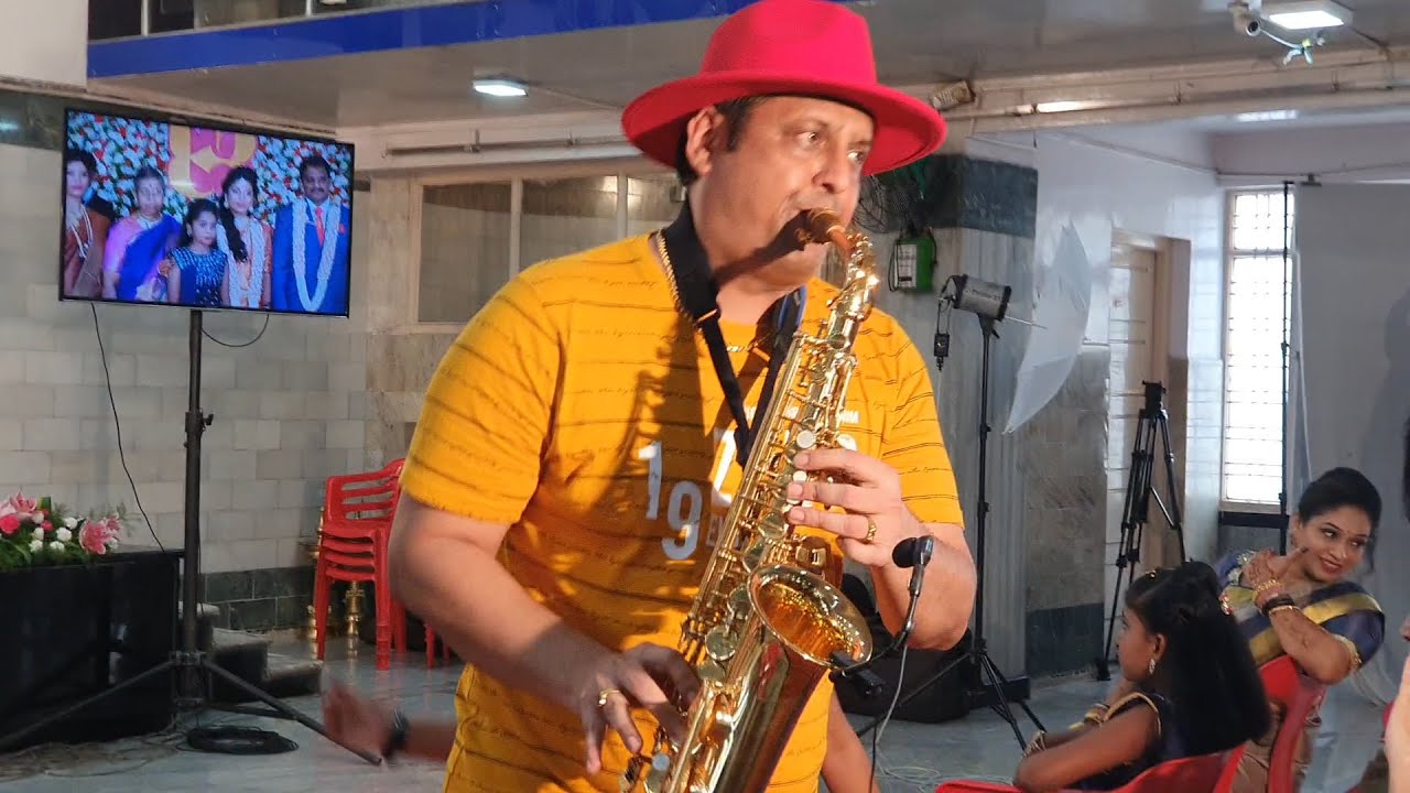 Zindagi Pyaar ka geet hai Instrumental on Saxophone by SJ Prasanna 9243104505  Bangalore