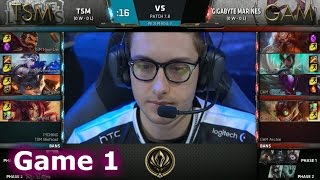 TSM vs Gigabyte Marines | Game 1 LoL MSI 2017 Play-In | TSM vs GAM G1 MSI 2017 screenshot 4