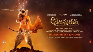 Jai Shri Ram (Telugu Lyrical Motion Poster) Adipurush | Prabhas | Ajay-Atul | Ramajogayya | Om Raut