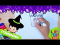 How to draw Frankenstein easy 🧟‍♂️ 🔩⚡️  | LeoFunTv