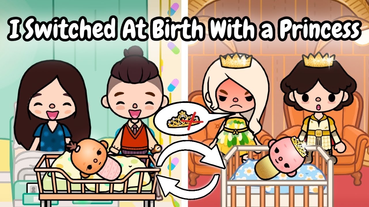 Toca Development I Switched At Birth With a Princess 👑🔄💖 | Toca Life Story | Toca Boca ...