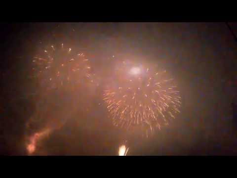 ひだ桃源郷くぐの納涼夏まつり花火大会2016 スターマイン1400発　高山市制施行80周年記念