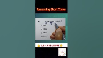 Reasoning Short Tricks| RRB NTPC Reasoning Practice Set| #ssc #shorts #ssccgl #allexam #reasoning