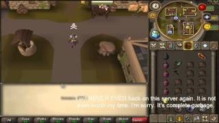 GlitchRSPS - TizenX - Hacking Darkelf111 - Loot for YOU!