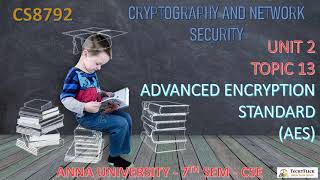 ADVANCED ENCRYPTION STANDARD (AES)