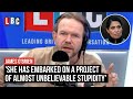 James O'Brien reacts to Priti Patel's proposed shake-up of the asylum system | LBC