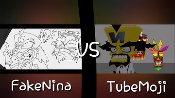Comparation - Crash Twinsanity Deleted Scene (FakeNina vs TubeMoji)