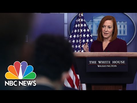 LIVE: White House Holds Press Briefing - NBC News