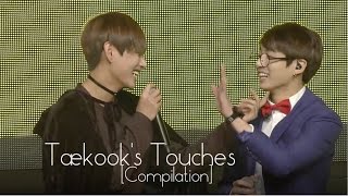 Taekook's Touches [Moments Compilation]