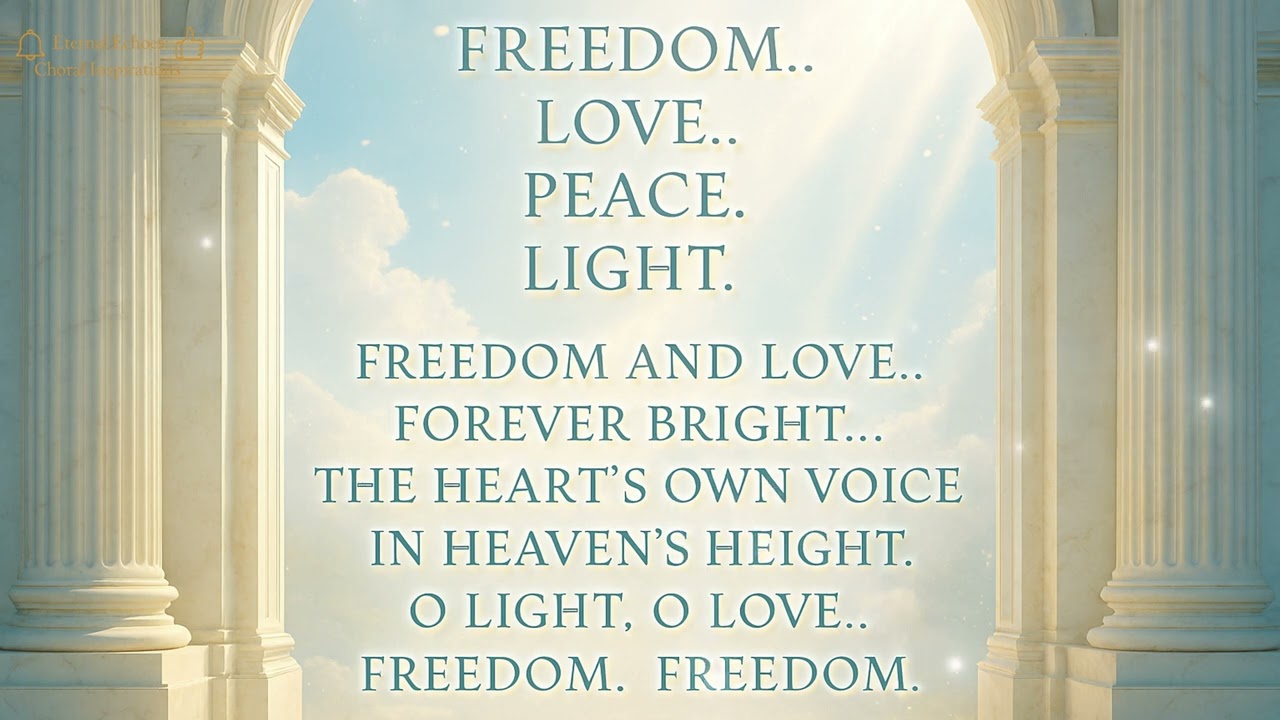Libertas et Amor • Sacred Choral Ambient | Celestial Meditation for Peace & Light