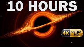 Black Hole 10 Hours | Deep Space Ambience for Sleep, Study & Relaxation