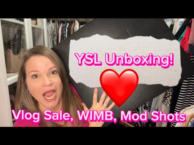 YSL Envelope Medium Bag Unboxing + Modshots 