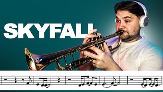 Skyfall | Trumpet Covers (With Sheet Music)