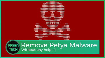 How To Remove Petya Ransomware | Malware Removal Tutorial