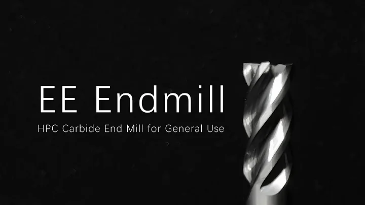 HPC Carbide End Mill Excellent in Plunging Milling for General Use - EE Series