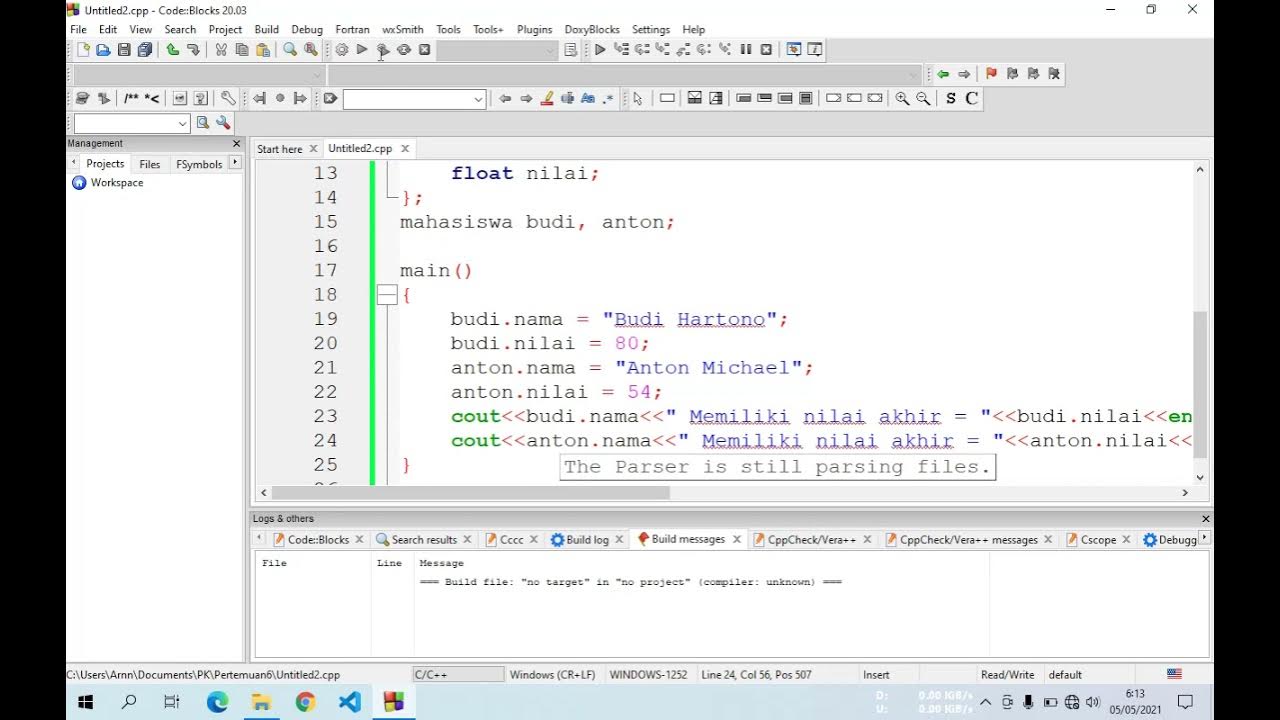 Struct C++ - YouTube