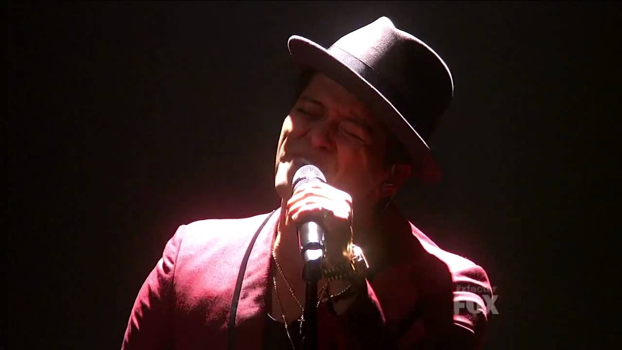 ⁣Bruno Mars   It Will Rain LIVE The X Factor US 2011 2