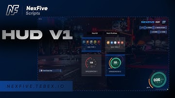 Fivem HUD NexFive [esx-qb-qbox]