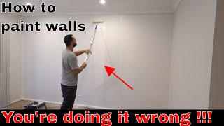 How to paint walls  DIY like a pro