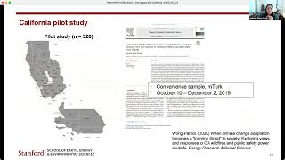 Gabrielle Wong-Parodi: Effectiveness of interventions in reducing exposure to wildfire smoke