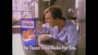 Crispix Cereal Commercial Phone call from mom from 1991