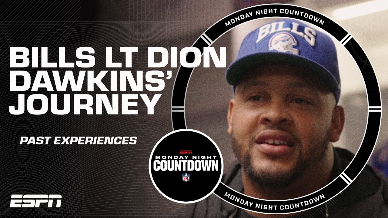 Buffalo Bills LT Dion Dawkins isn't defined by one of his worst days | Monday Night Countdown