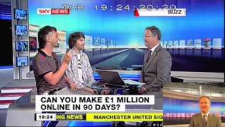 Donal and Fraser on Sky News (now with added Donal Cam!)