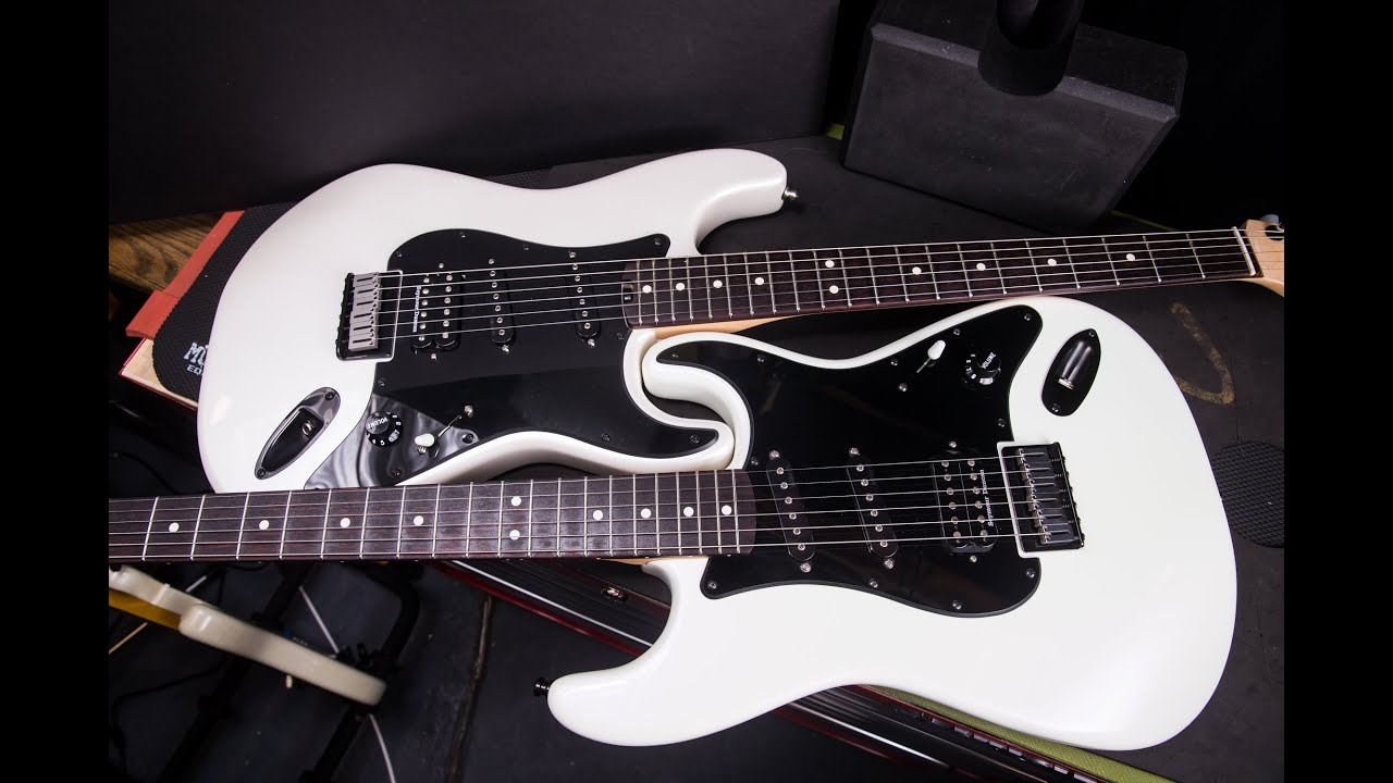Charvel Jake E Lee USA and Pro Mod sound comparison Mesa Badlander