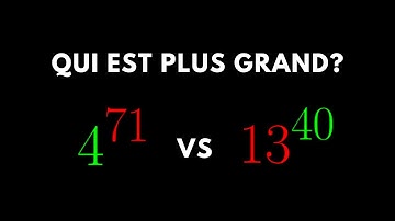 4^71 vs 13^40 :  Qui est le plus grand? | #challengingmathproblems #olympiad
