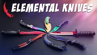 The Elemental Knives Case Opening | Real CS:GO Knives