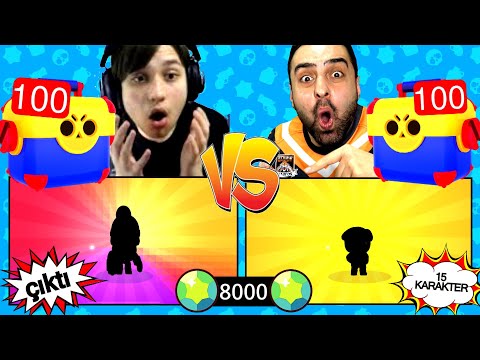 8000 ELMAS ! 100 MEGA KUTU ! 15 KARAKTER ! ÇEKİLİŞ ! BERAT ALİ YILMAZ İLE BRAWL STARS !